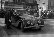 Bristol 400 driven by L.Potter on the 1952 R.A.C Rally