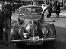 Bristol 400 driven by L.Potter on the 1952 R.A.C Rally