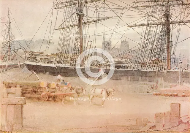 'Bristol', 1903. Artist: Albert Goodwin.