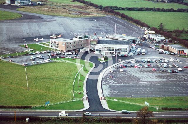 Bristol Airport, Lulsgate Bottom, Somerset, 1970. Artist: Jim Hancock.