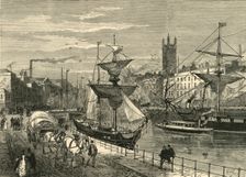 Bristol, from St. Augustine's Quay 1898. Creator: Unknown