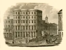 Bristol Hotel, Marine Parade, Brighton 1835. Creator: Silvester & Co