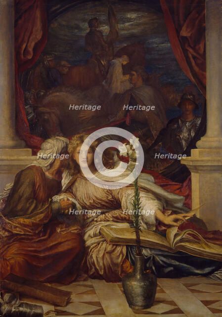 Britomart, 1877-78.  Creator: George Frederick Watts.