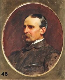 Briton Riviere, RA, 1881. Creator: Philip Hermogenes Calderon