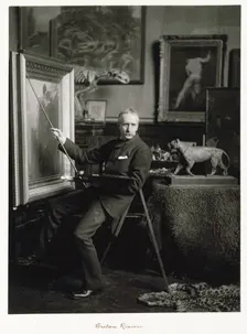 Briton Riviere, RA, c1889-1891. Creator: Ralph W Robinson