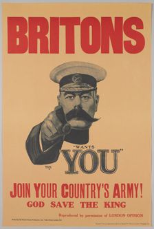 Britons, Lord Kitchener Wants You. Join Your Country's Army!, 1914
