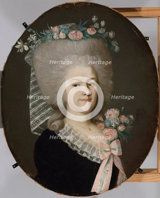 Brita Elisabet Gyllenspetz, 1785-1787. Creator: Nils Schillmark.