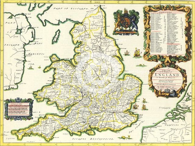 Britannia Atlas, 1675. Artist: Ogilby, John (1600-1676)