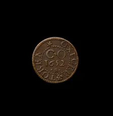 British 17th Century Token, 1652