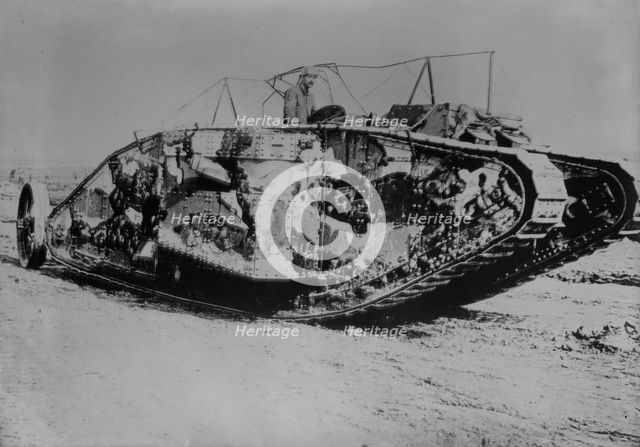 British tank, 15 Sept. 1916. Creator: Bain News Service.