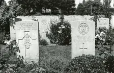 British war cemetery in Bayeux, France. Creator: Unknown