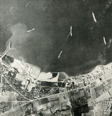 British warships off the Maltese coast, World War II, 1940-1942 (1944). Creator: Unknown