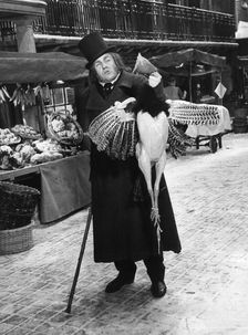 British actor Albert Finney as Ebenezer Scrooge in Scrooge c1970. Creator: Unknown