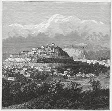 British-Afghan war, overview of Kabul in Afghanistan