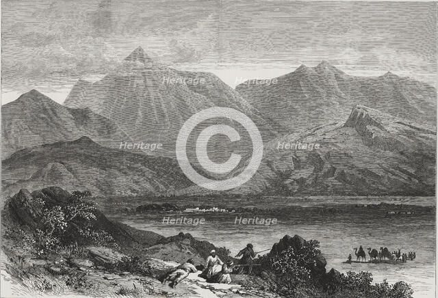 British-Afghan war, ambush by Afghan fighters to a convoy in the Khoorum, near the village of Mad…