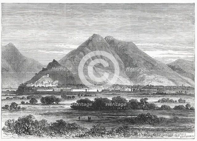 British-Afghan war, Kabul, capital of the territories of Shere Ali in Afghanistan.