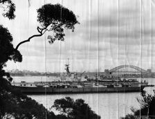 British aircraft carrier HMS Venerable Sydney, Australia, c1946