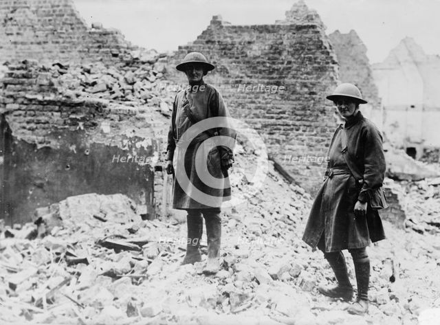 British ambulance drivers, 30 Jul 1917. Creator: Bain News Service.