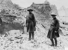 British ambulance drivers, 30 Jul 1917. Creator: Bain News Service