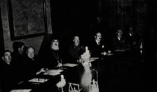 British and Greek Ministers Confer in Athens Christmas Day, 1944, (1945). Creator: Unknown