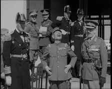 British and Japanese Military Leaders and Officials..., 1937. Creator: British Pathe Ltd