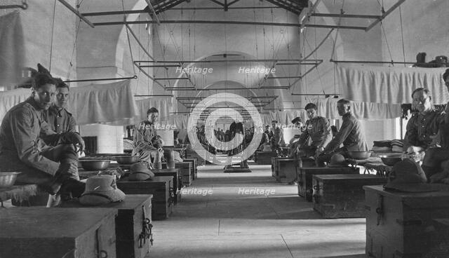 British army barracks, Agra, India, 1916-1917. Artist: Unknown