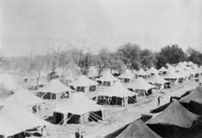 British army encampment, Howshera, 1917