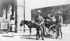 British army transport, Agra, India, 1916-1917