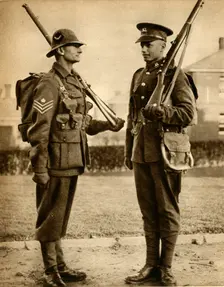 British Army uniforms, 1933. Creator: Unknown