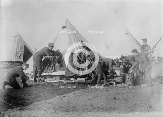 British at Etaples, France, Feb. 1915. Creator: Bain News Service.