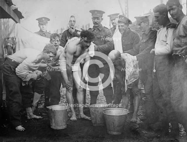 British at Etaples, France, Feb. 1915. Creator: Bain News Service.