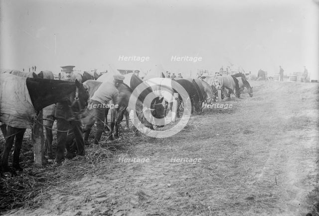 British at Etaples, France, Feb. 1915. Creator: Bain News Service.