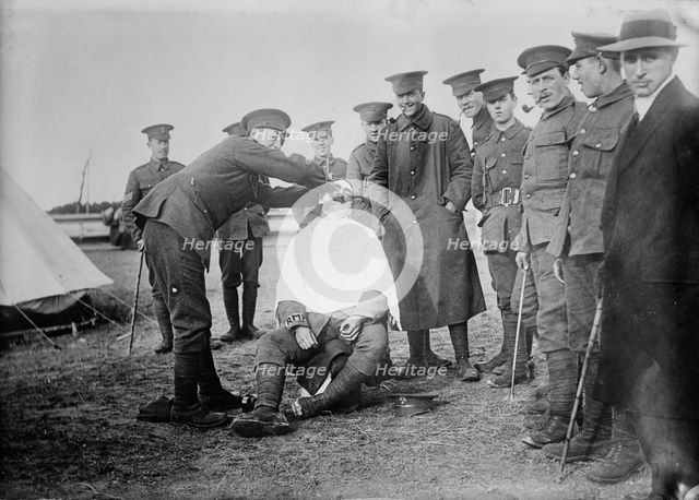 British at Etaples, France, Feb. 1915. Creator: Bain News Service.