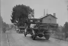 British autos with cannon in France, between c1914 and c1915. Creator: Bain News Service
