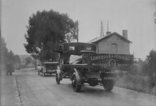 British autos with cannon in France, between c1914 and c1915. Creator: Bain News Service