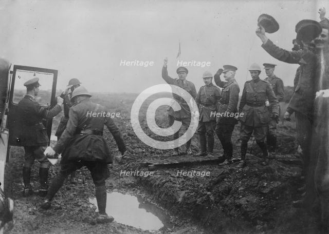 British Bid King Albert good by, 22 Nov 1917. Creator: Bain News Service.