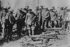 British booty Tilloy, 10 Apr 1917. Creator: Bain News Service