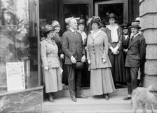 British Commission To U.S. - Admiral De Chair And Group, 1917. Creator: Harris & Ewing