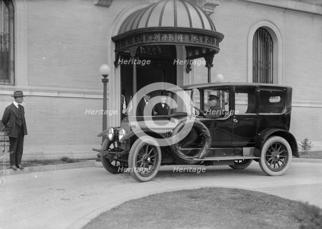 British Commission To U.S. - At Long Residence, 1917. Creator: Harris & Ewing.