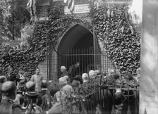 British Commission To U.S. - Balfour, Etc., at Mount Vernon, 1917 - Allied Commission For Other... Creator: Harris & Ewing