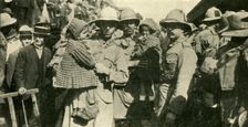 British colonial forces at Johannesburg, South Africa, First World War, 1914, (c1920). Creator: E Green
