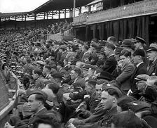 British Crowds Watching a Cricket Match, 1943-1944. Creator: British Pathe Ltd