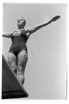 British Diver, Summer Olympics, Berlin, Germany, 1936