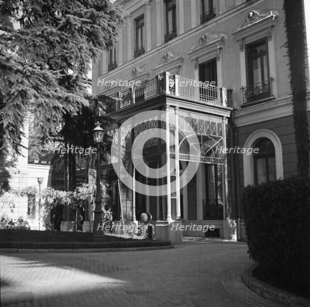 British Embassy, 116 Calle Fernando el Santo, Madrid, Spain, 1954. Artist: Unknown.