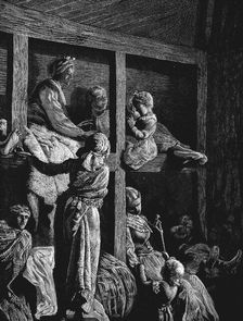 British emigrants on their way to America, 1870