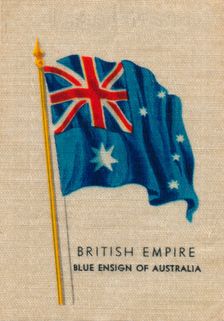 British Empire - Blue Ensign of Australia c1910