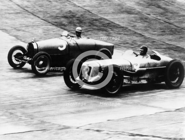 British Grand Prix, Brooklands, Surrey, 1927. Artist: Unknown