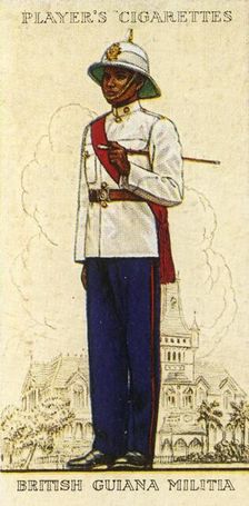 British Guiana Militia 1936. Creator: Unknown