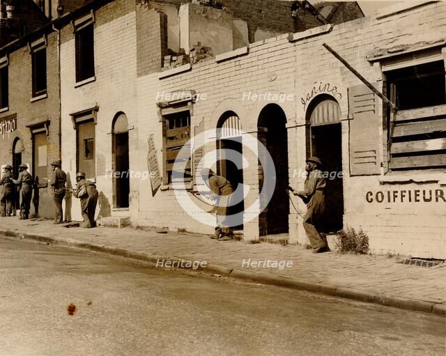 British Home Guard exercise, World War II, c1940-c1944. Artist: Unknown