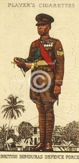 'British Honduras Defence Force', 1936. Creator: Unknown.